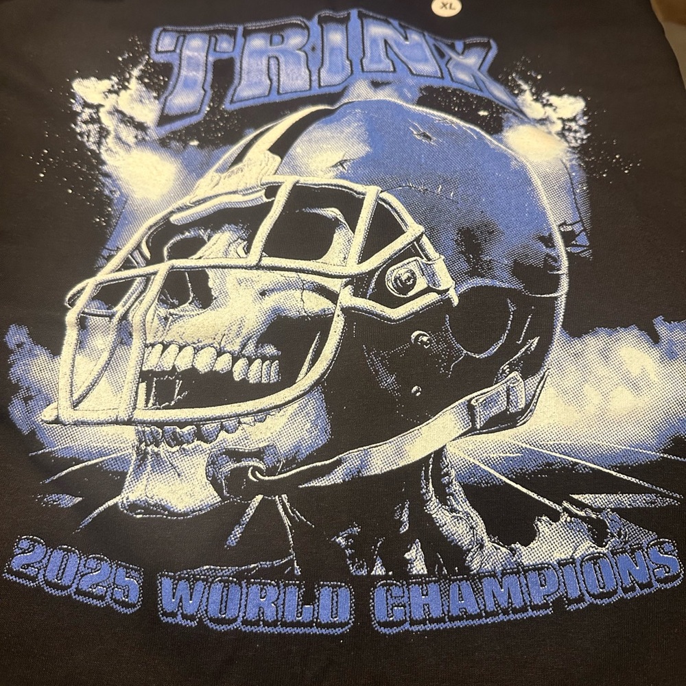 TRINX LA World Champions Men's Black and Blue Graphic Tee